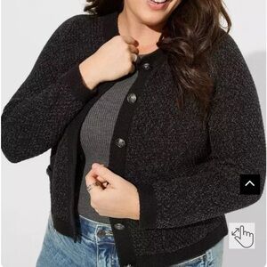 Torrid‎ Button-Up Cardigan Sweater